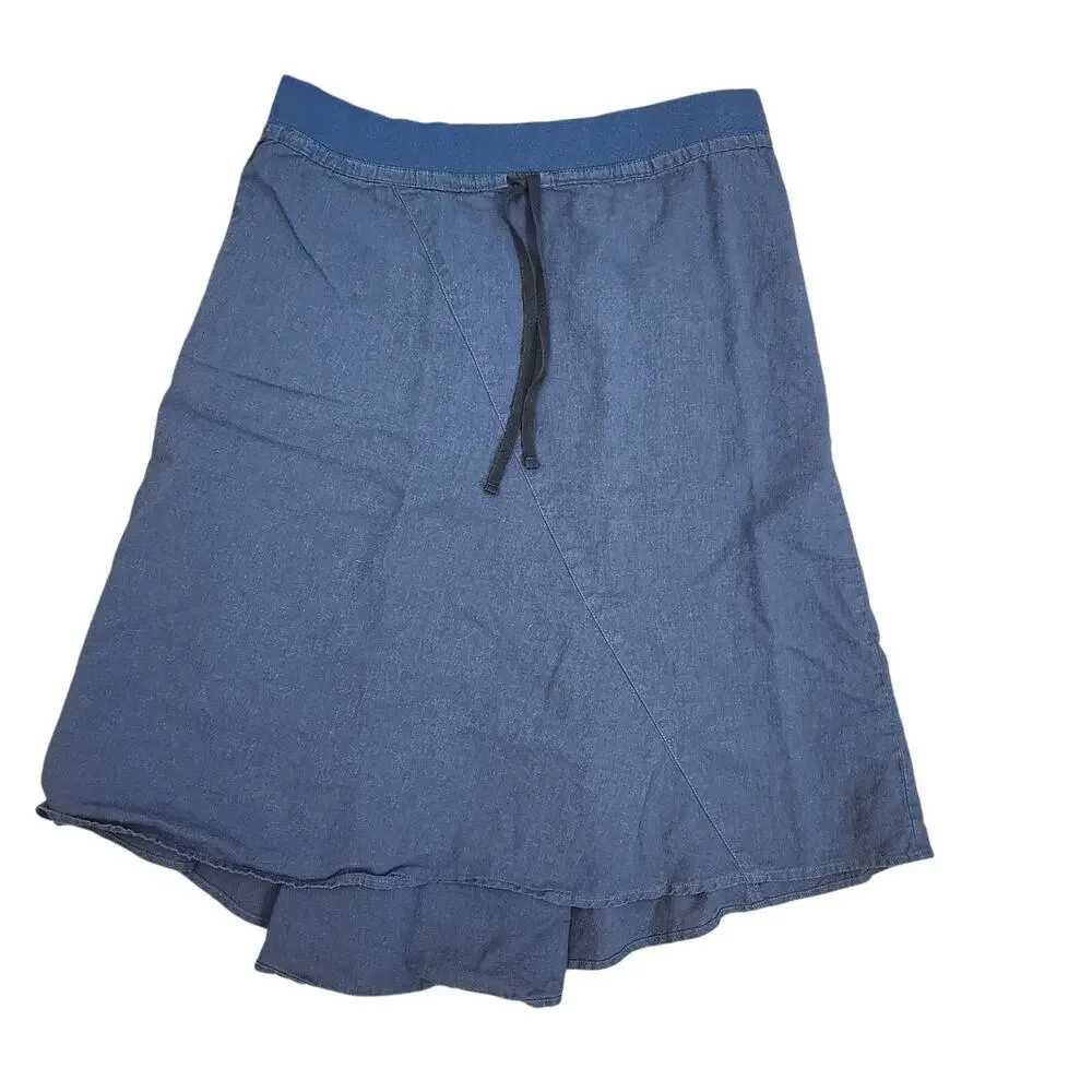 Patagonia Women's Island Midi Skirt Organic Hemp and Cotton Size 6